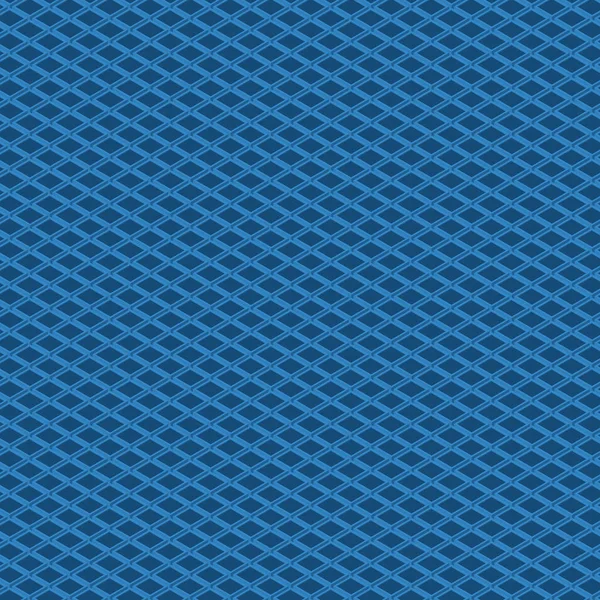 Blue Isometric Cubes Background Texture — Stock Vector