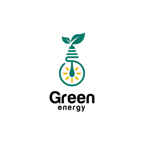 Garden Plant Innovation Inspiração Design Logotipo — Vetor de Stock