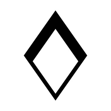 Yüksek kontrastlı dövme için güzel ve ilginç soyut illüstrasyon