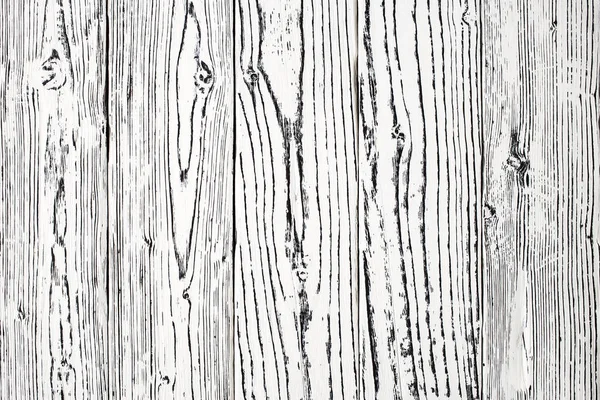 Винтажный Белый Деревянный Стол Вид Сверху Местом Копирования — стоковое фото