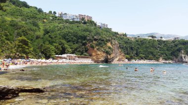 güzel Mogren Budva Karadağ Beach'de