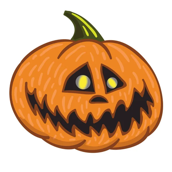 Pompoen halloween Vector Illustratie voor decoratie en design — Stockvector