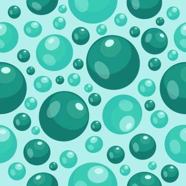 Soyut cam toplarla dudak deseni