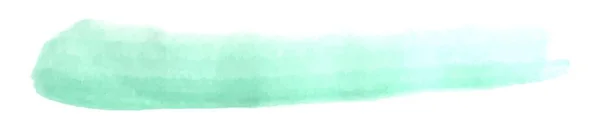 ベクトル水彩背景ミントカラーブラシ デザインや装飾のためのストックイラスト 白い背景 バナー テンプレート ポスター カード — ストックベクタ