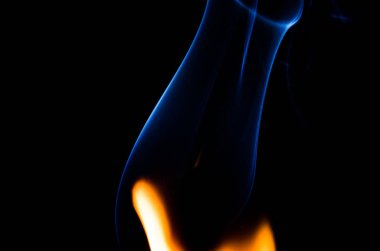 Orada yangın duman nerede