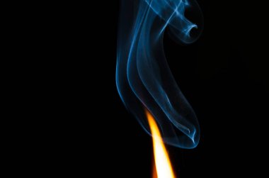 Orada yangın duman nerede