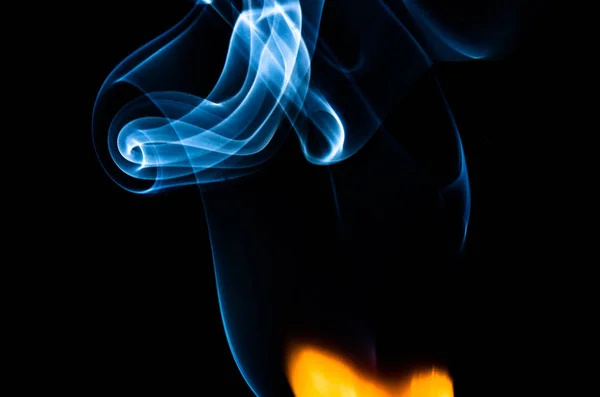 Feuer Ist Ist Rauch — Stockfoto
