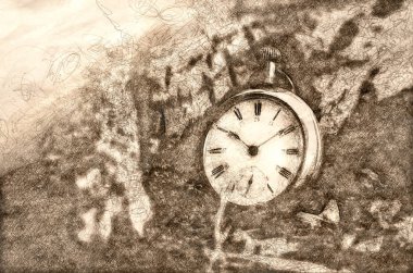 Acımasız ve durdurulamaz zamanın taslağını