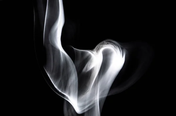 Nature Abstract Delikatne Piękno Elegancja Wisp White Smoke — Zdjęcie stockowe