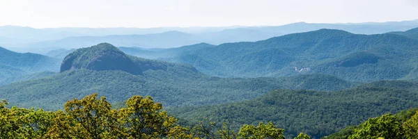 Skleněná Vyhlídka Blue Ridge Parkway Appalachian Mountain — Stock fotografie