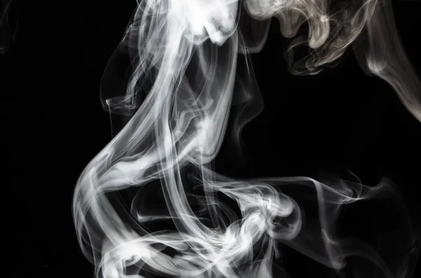 Nature Abstract Delicada Belleza Elegancia Una Chispa Humo Blanco — Foto de Stock