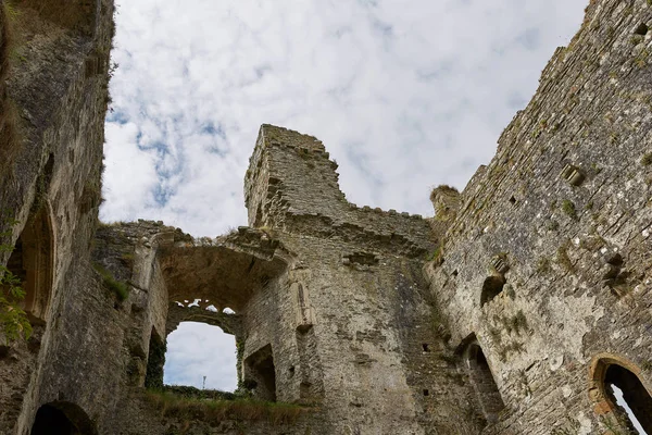 Historische Carew Castle Pembrokeshire Wales Engeland — Stockfoto