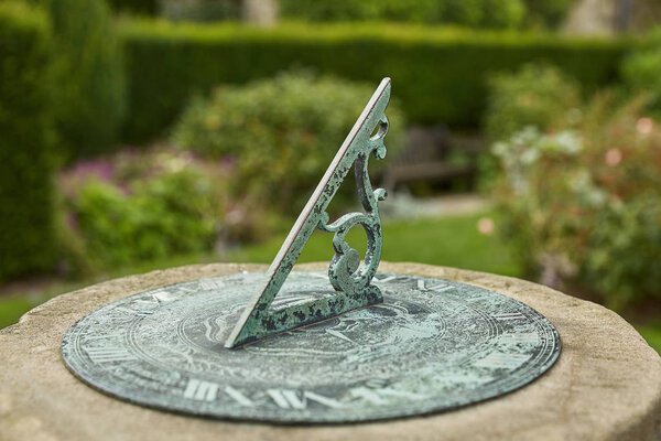 Chirk castle and its garden, Wales, England.