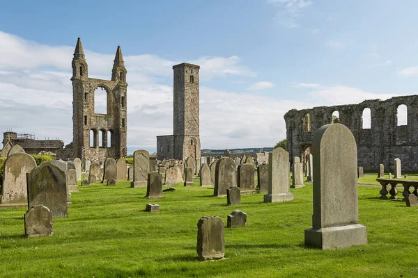 St. Andrews Kathedraal in St. Andrews, Schotland. — Stockfoto