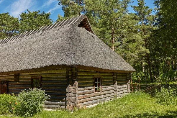 Tradiční muzeum otevřeného vzduchu Vabaohumuuseumi kivikulv, Rocca al — Stock fotografie