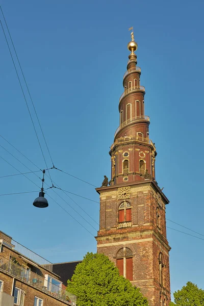 Detail van de Kerk van Onze Verlosser (Vor Frelsers Kirke), Kopenhagen — Stockfoto