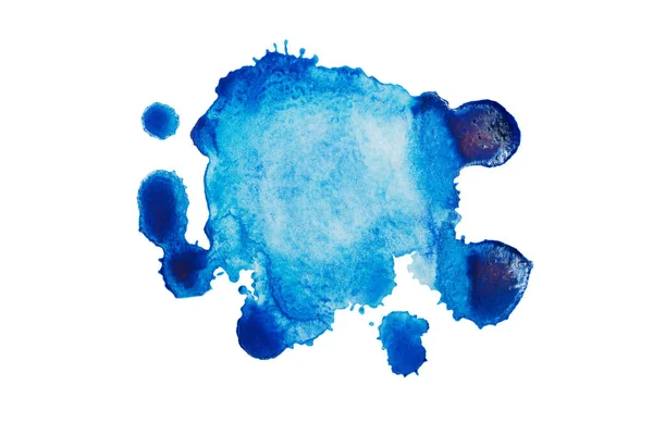 Colorida mancha de acuarela y salpicaduras. Fondo de Aquarelle, fondo de pantalla — Foto de Stock