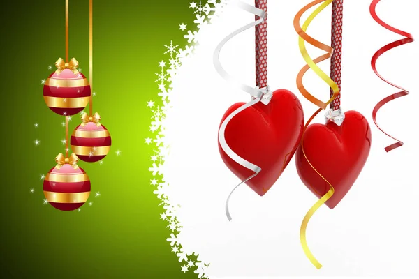 Coração Amor Vermelho Conceito Dia Dos Namorados — Fotografia de Stock