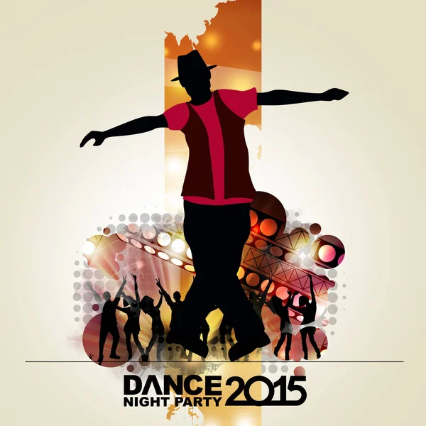 Yeni yıl dans gösterisi renk arkaplanı