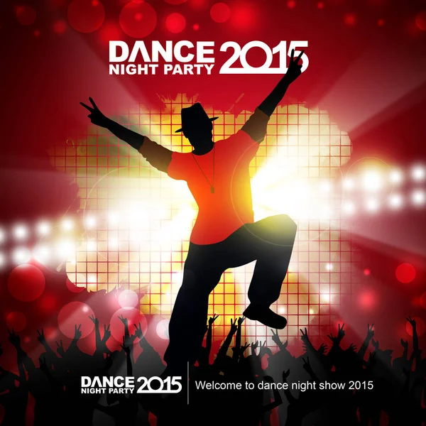 Yeni yıl dans gösterisi renk arkaplanı