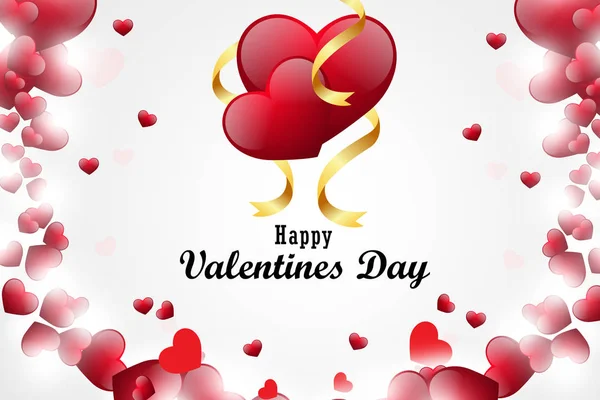 Červená Láska Srdce Valentines Day Koncept — Stock fotografie