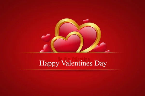 Czerwone Miłości Serce Walentynki Koncepcja — Zdjęcie stockowe
