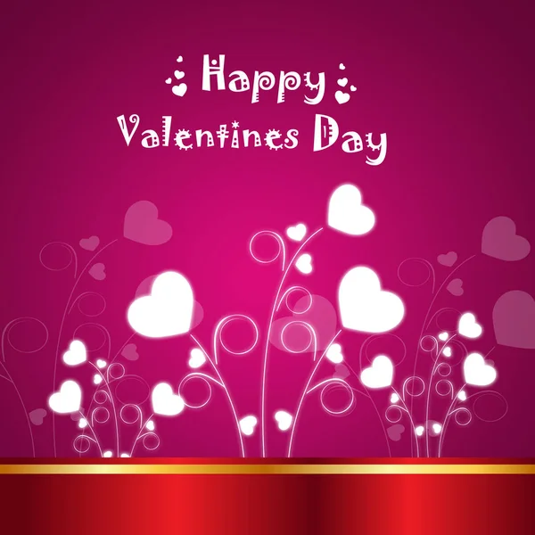 Červená Láska Srdce Valentines Day Koncept — Stock fotografie