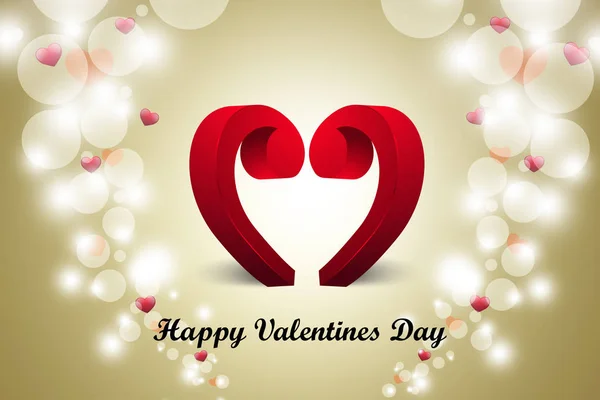 Coração Amor Vermelho Conceito Dia Dos Namorados — Fotografia de Stock