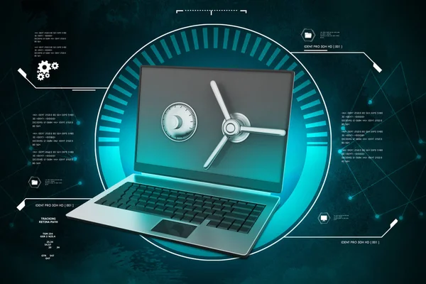 Ilustración Del Concepto Seguridad Datos — Foto de Stock