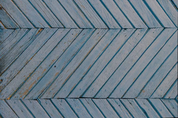 Wall House Sheathed Wooden Herringbone Leaves — Stock Photo, Image