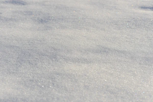 Sneeuwjacht Oppervlak Een Zonnige Winterdag — Stockfoto