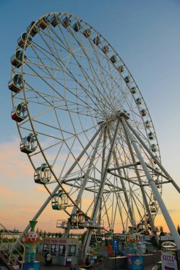 Haziran 2, 2019: Bir su Riviera eğlence parkı dönme dolap