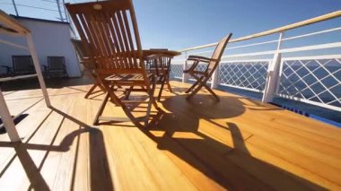 Deniz baykal yaz gemi güverte