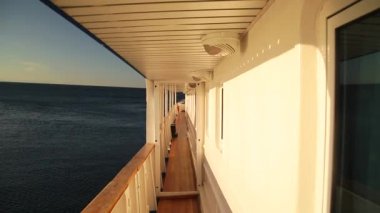 Deniz baykal yaz gemi güverte