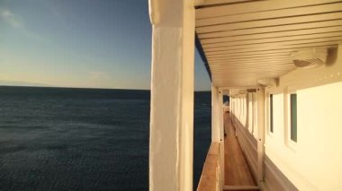 Deniz baykal yaz gemi güverte