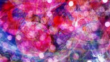 Renkli Geometrik Sanatta Parıldayan Bokeh - 4k Kusursuz Döngü Hareketi Arkaplan CanlandırmasıComment