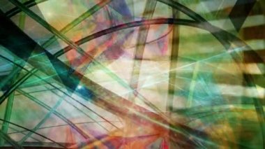 Dijital Veri Kabloları Büyüyen ve Küçülen Kabloların Üzerinde Çekiyor - 4k Kusursuz Döngüsüz Döngü Hareketi Arkaplan Canlandırması