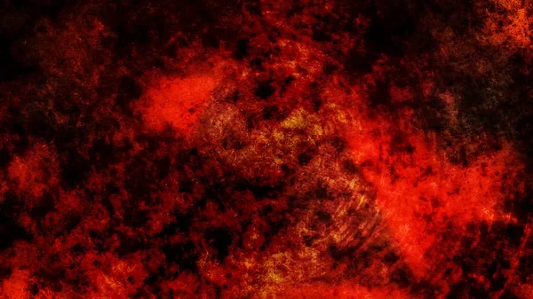 Textura caliente roja ardiente abstracta con pequeñas partículas de humo en aumento - Textura de fondo abstracta — Foto de Stock