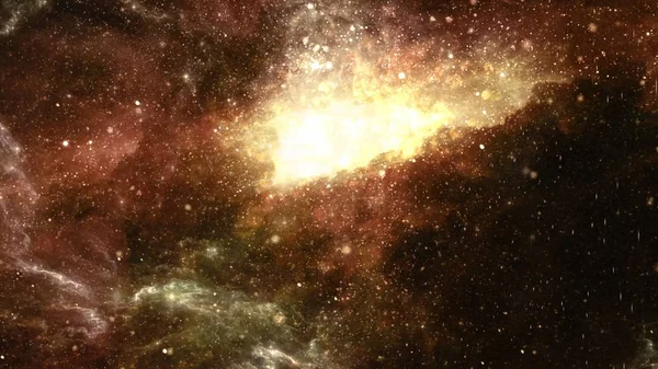 Asteroidní pás Meteor Sprchy a mlhoviny Galaxy Částice - Abstraktní pozadí textury — Stock fotografie
