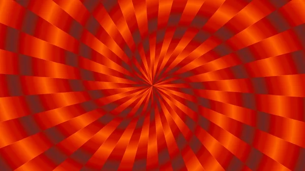 Simple Orange and Gray Interleaved Spinning Spiral Tunnel Pattern - Abstract Background Texture — Stock Photo, Image