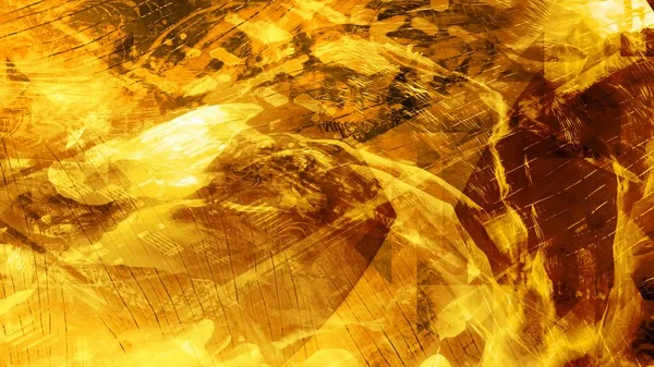 Textura de metal dourado brilhante brilhando com raios de luz Textura de fundo abstrato — Fotografia de Stock