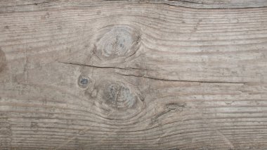 Eski ahşap tahtanın soyut arkaplanı ve belirgin bir yapısı var.