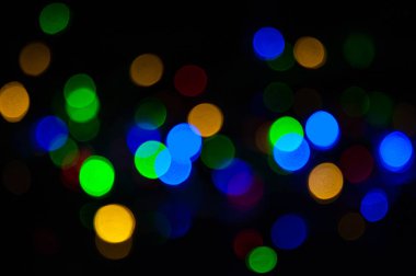 renkli şenlikli soyut arkaplan çok renkli bokeh