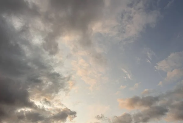 Fundo Abstrato Céu Nublado Pôr Sol Hora Dourada — Fotografia de Stock