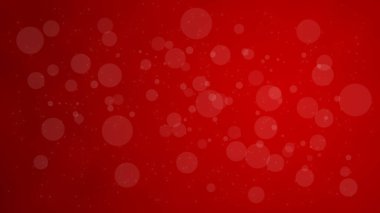 Şenlikli romantik ışık arka planı kırmızı tonlarda bokeh