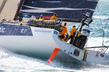 Bacak 1 Alicante-Lizbon, Volvo okyanus yarış 2017-18 bir Alicante gördüğümüz en heyecan verici başlangıç takım açmak Tide üzerinde plastik kısa bir süre sonra başlamak.