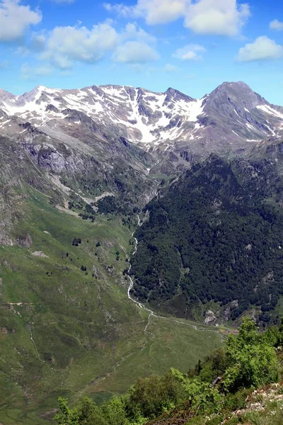 Hory Francouzských Pyrenejích Nedaleko Města Artouste Nedaleko Hranic Španělskem — Stock fotografie