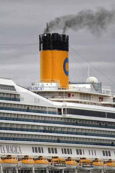 Lujo Cruceros Costa Magica Costa Cerca Del Puerto Alicante España — Foto de Stock