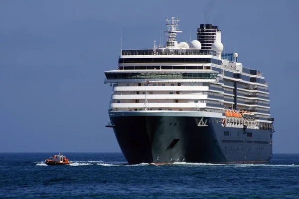 Kreuzfahrt Bereit Geben Hafen Von Alicante Spanien — Stockfoto