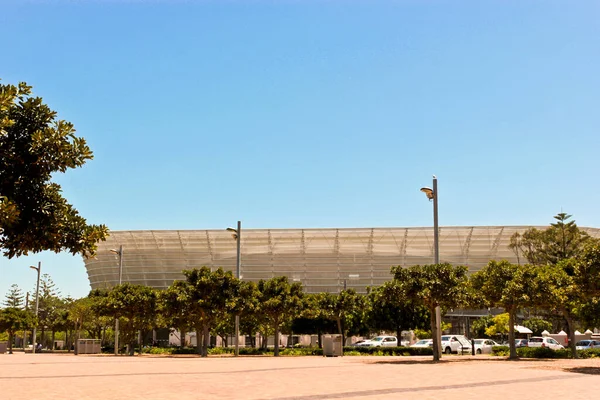 Cape Town, Güney Afrika 'daki ünlü Cape Town Stadyumu.